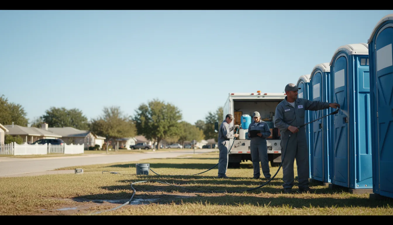 Long-Term Portable Toilet Rental in Pisgah, AL near me